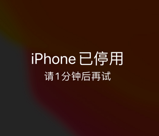 古田苹果手机维修分享:iPhone 显示“不可用”或“已停用”怎么办？还能保留数据吗？ 